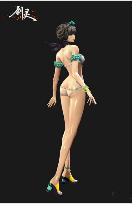 剑灵最新时装泳装高清壁纸 剑灵最新时装泳装高清壁纸