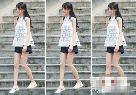 郑爽漫画腿图片欣赏