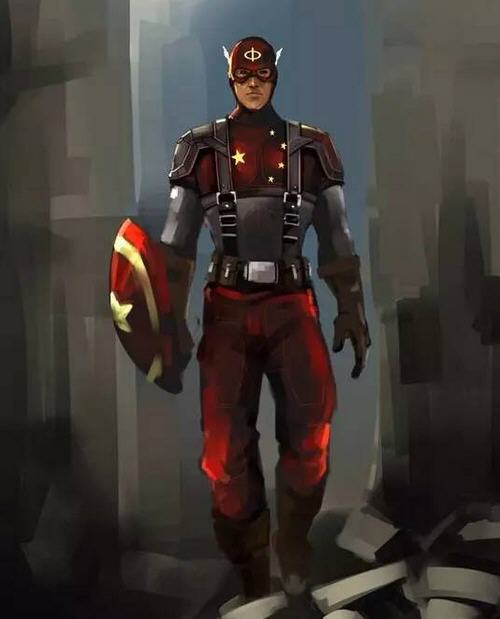 高仿美国队长的加拿大队长cosplay欣赏 高仿美国队长的加拿大队长cosplay欣赏