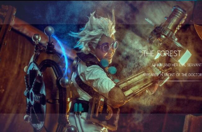 守望先锋一周年,弗兰狂斯鼠博士万圣节cos惊悚亮相 守望先锋一周年,弗兰狂斯鼠博士万圣节cos惊悚亮相