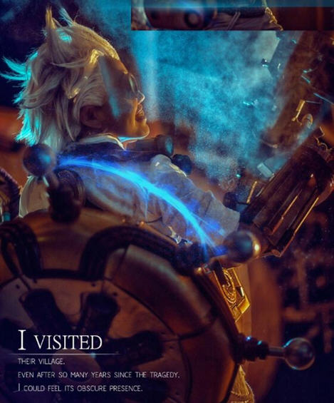 守望先锋一周年,弗兰狂斯鼠博士万圣节cos惊悚亮相 守望先锋一周年,弗兰狂斯鼠博士万圣节cos惊悚亮相