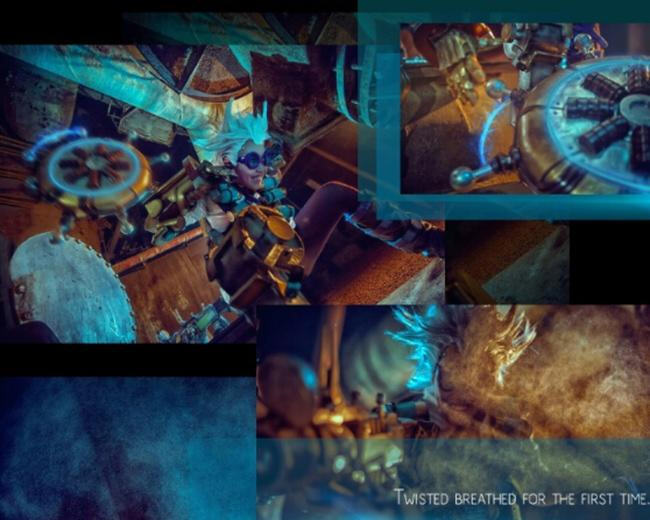 守望先锋一周年,弗兰狂斯鼠博士万圣节cos惊悚亮相 守望先锋一周年,弗兰狂斯鼠博士万圣节cos惊悚亮相