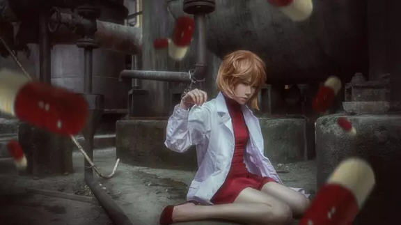 名侦探柯南灰原哀cosplay美图鉴赏