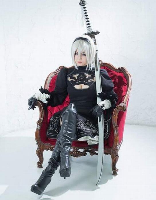 尼尔:机械纪元2b小姐姐精美cosplay合集