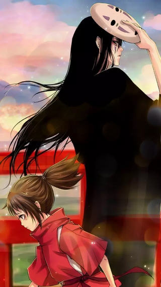 千与千寻手机高清壁纸原画 千与千寻手机高清壁纸原画