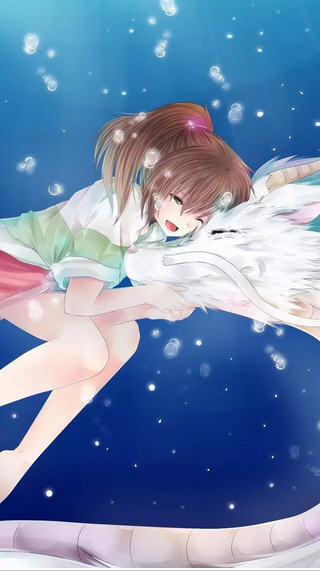 千与千寻手机高清壁纸原画 千与千寻手机高清壁纸原画