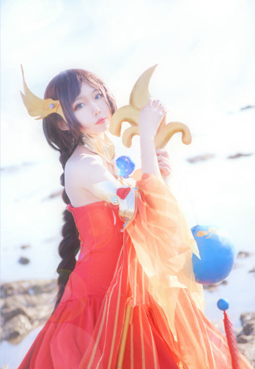 王者荣耀大乔cosplay美图,真人还原